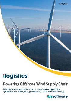iLogistics  Offshore Wind Material Supply Chain iFlyer