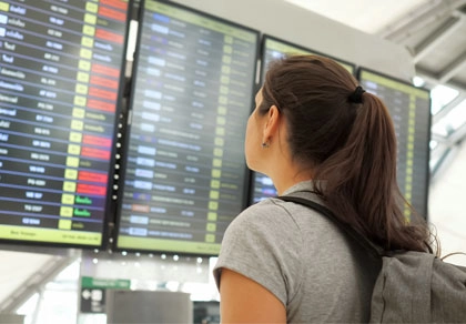 It takes a flight delay of just 64 minutes for British holidaymakers to see red, research finds